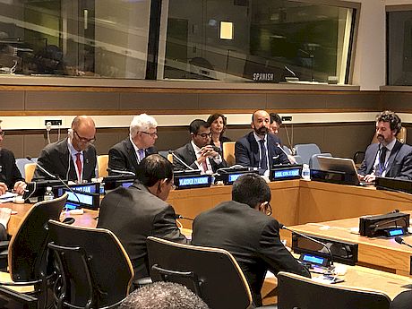 Mr. Serpa Soares delivered his statement on behalf of the members of UN-Oceans